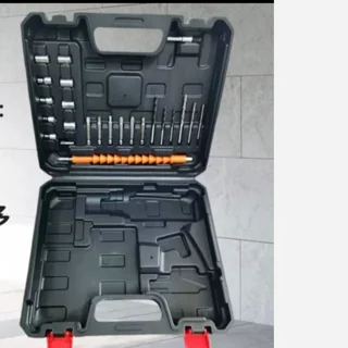 جعبه ابزار پلاستیکی به همراه سری بکس و پیچ گوشتی